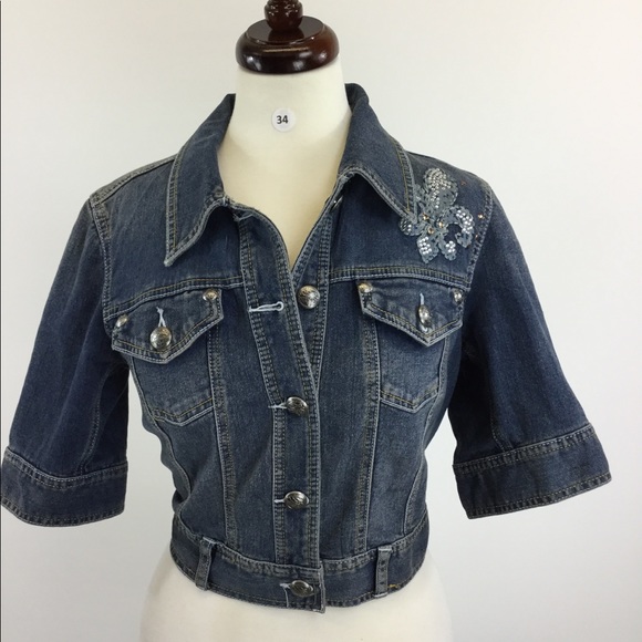 style and co denim jacket